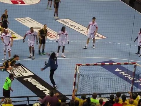 Bertrand Gille en 2e pivot - Chambéry vs PSG - 18/10/2012