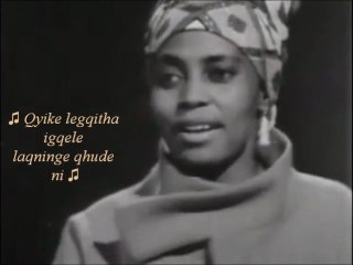 Miriam Makeba Oxgam/Baxabene Oxamu w/lyrics