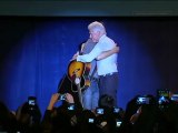 Bill Clinton and Springsteen rally voters for Obama