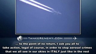 SCIE CHIMICHE - Comunicato di Rosario Marcianò (Comitato nazionale Tanker Enemy)