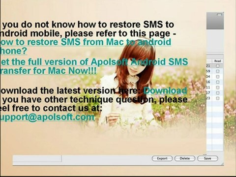 Android SMS Backup SMS Backup and Restore