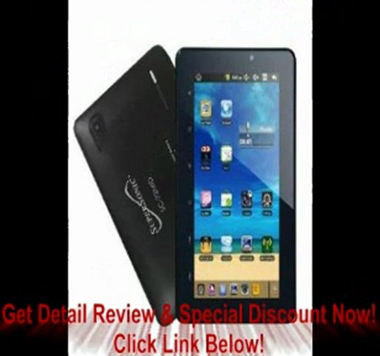 Supersonic 7-inch tablet SC-72MID REVIEW