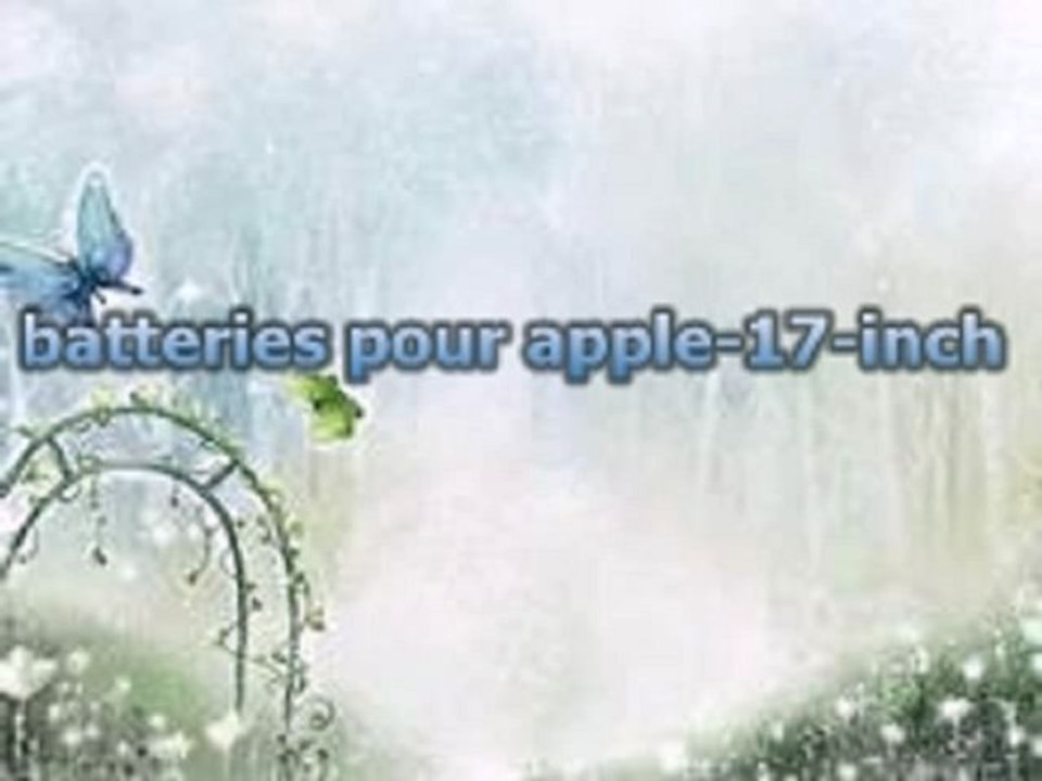 Batterie / Chargeur apple.wmv