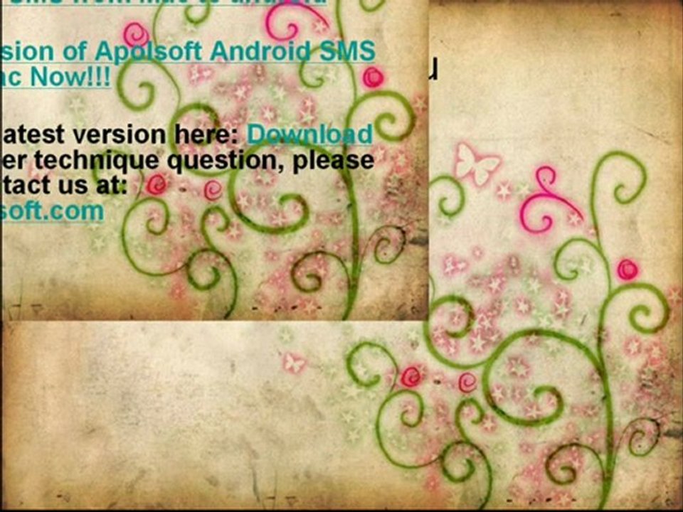 Backup SMS for HTC Android phone - HTC Hero