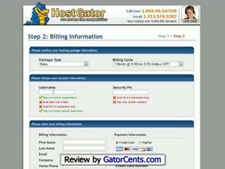 Hostgator Hosting Plans - Web Hosting Coupon: GATORCENTS