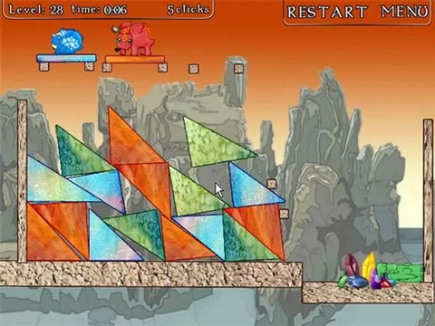 Flightless Dragon Walkthrough - All Levels, All Golds, 79 Clicks