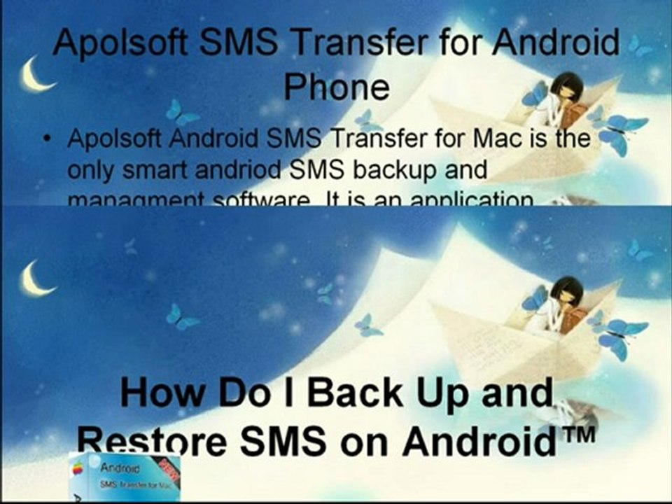 How Do I Back Up and Restore SMS on Android™