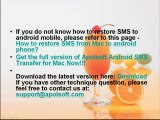 How to backup Android SMS to computer