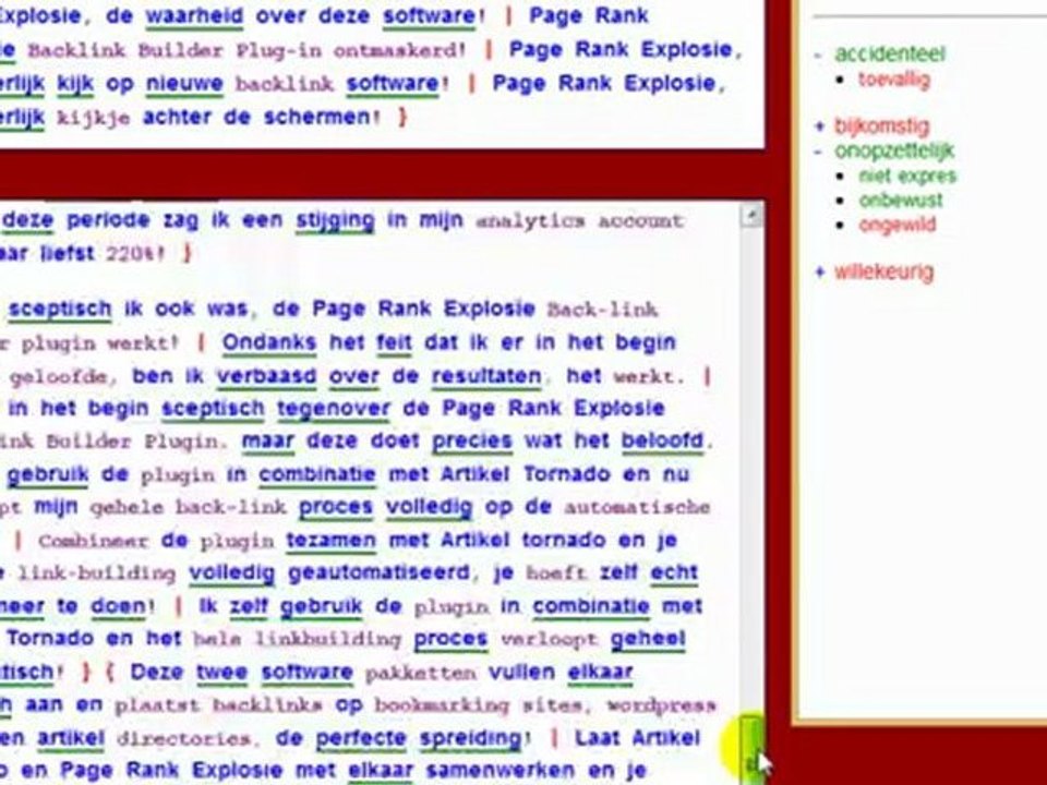 Hoe spin ik een artikel met Artikel Tornado die 100% Google Panda & Pinguïn proof zijn_![1]