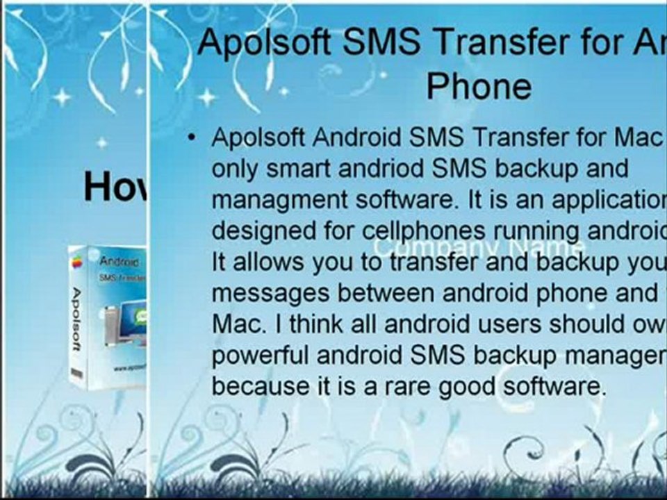 How to print Android SMS on computer