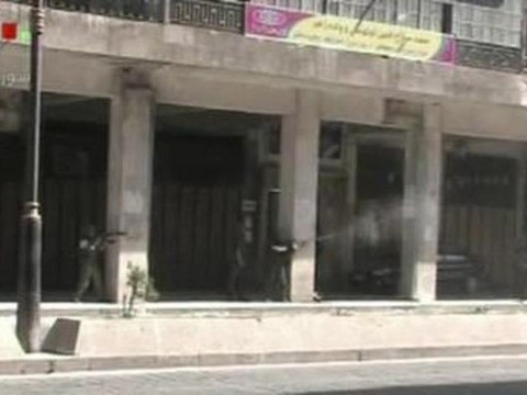 La télévision d'Etat syrienne diffuse des images de l'armée régulière contrôlant Alep