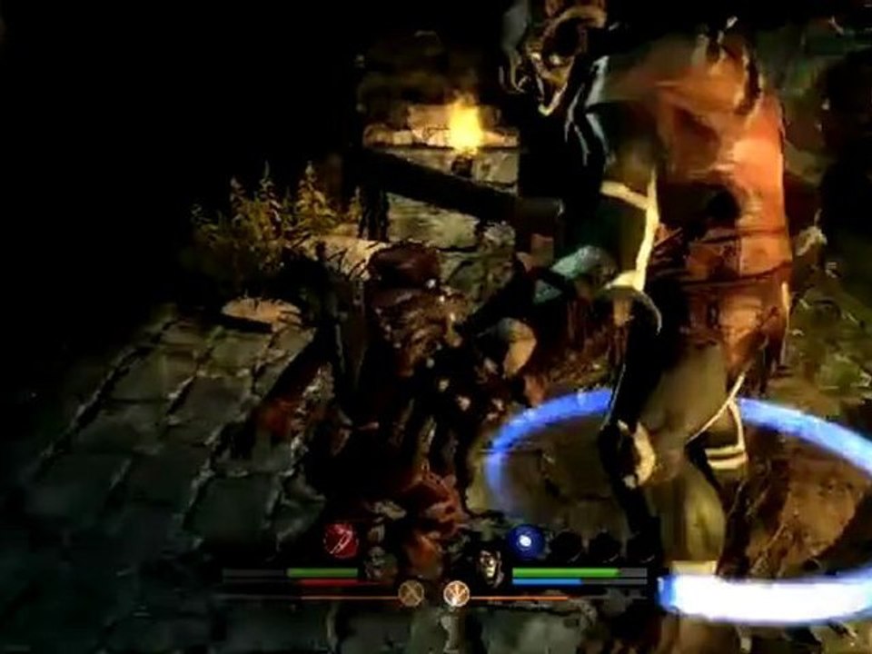 of Orcs and Men - Le combat contre le Shaman des entrailles