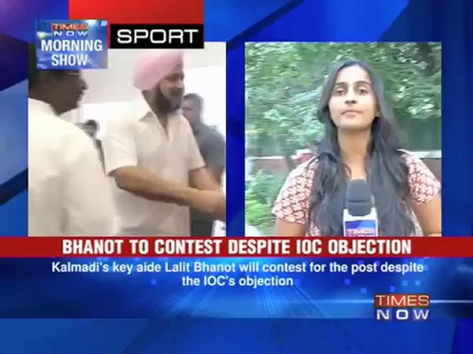 Bhanot to contest despite IOC objection
