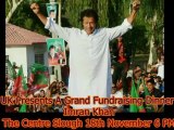 A fundraising dinner with Chairman Imran khan on 18th November @ Slough Ad 2