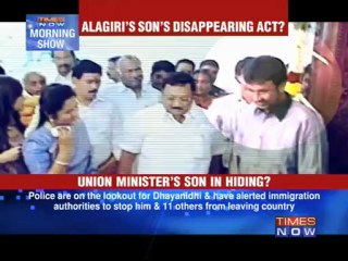 Alagiri's son's disappearing act?