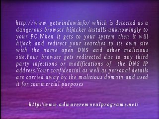 Uninstall http://www_getwindowinfo/ : Easy Guidelines