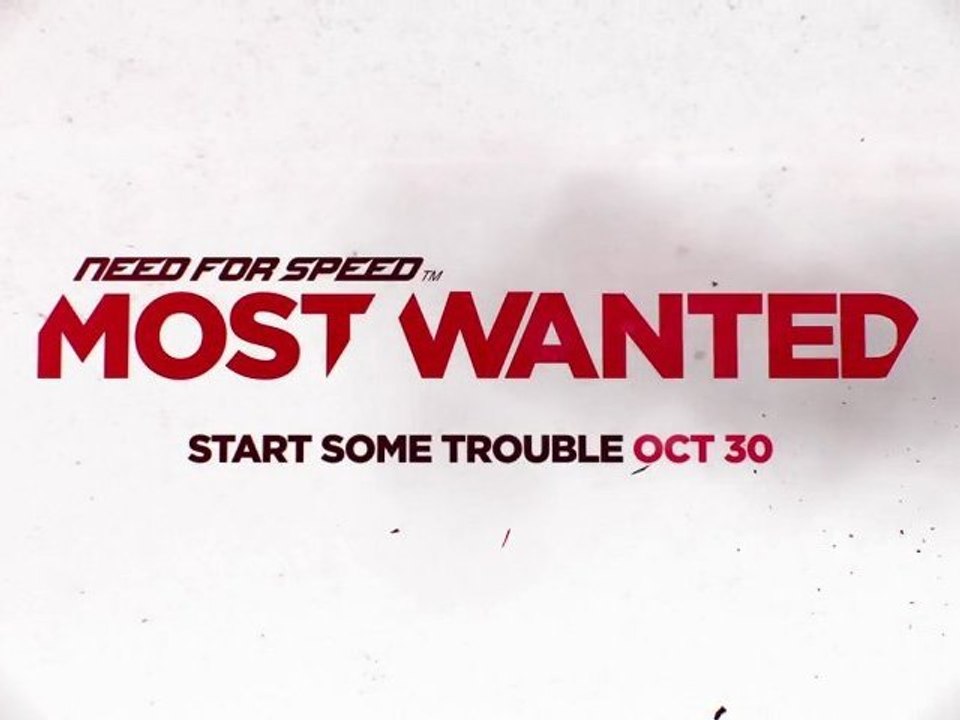 Need For Speed : Most Wanted - Live Action Spot TV [HD]