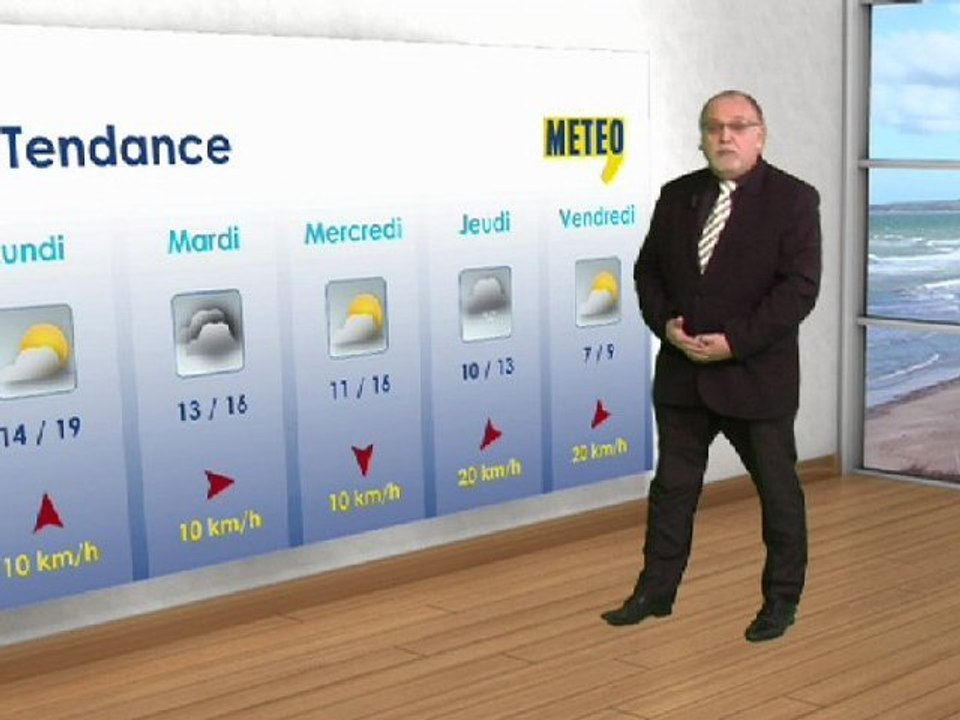 Opal'TV : La météo, tendance pour la semaine du 22 octobre 2012