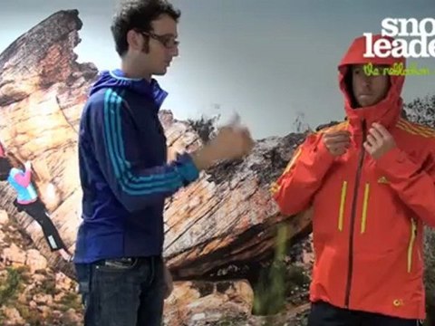 Snowleader présente la veste Adidas Skyclimb