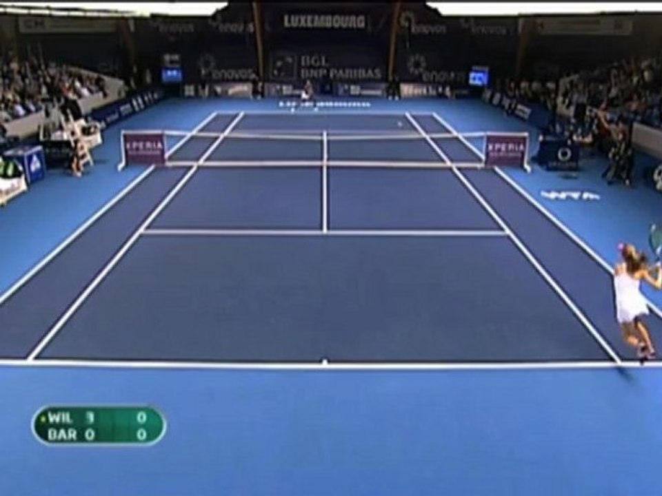 Luxemburg: barthel scheitert an v. williams