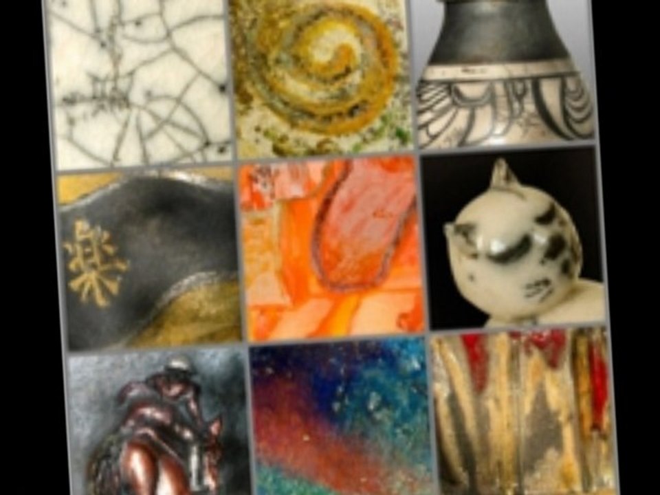 Expo Tours Sculpture et raku de Raphaêlle Vulliet à la galerie d'art LT 37