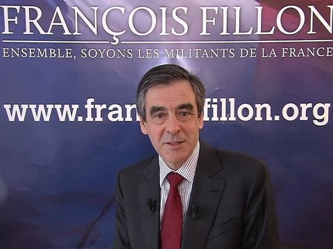 François Fillon s'adresse à ses parrains : Pour la victoire le 18 novembre, j'ai encore besoin de vous !