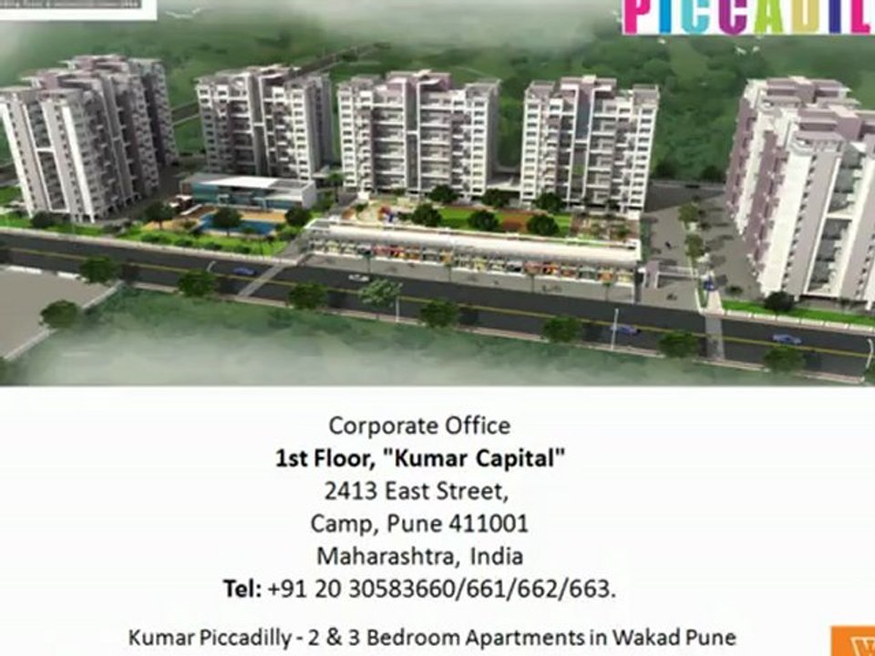 Kumar Piccadilly - 2 BHK flats in Wakad