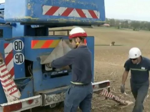 Les agents d'ERDF s'activent en Midi-Pyrénées