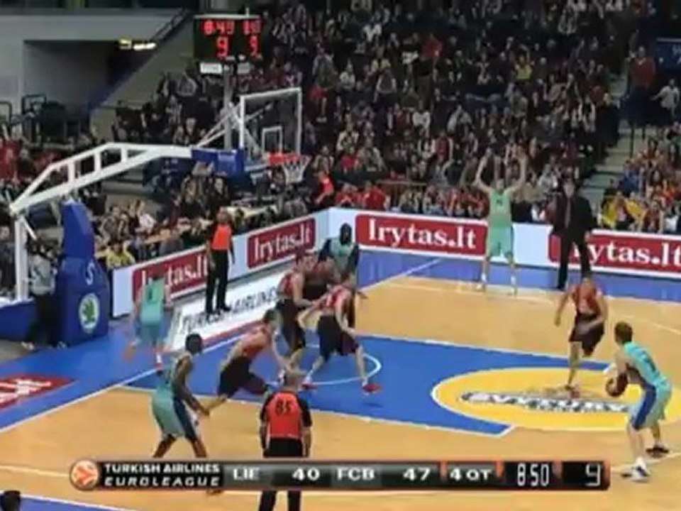 67:49 - Barca gibt sich in Litauen keine Blöße