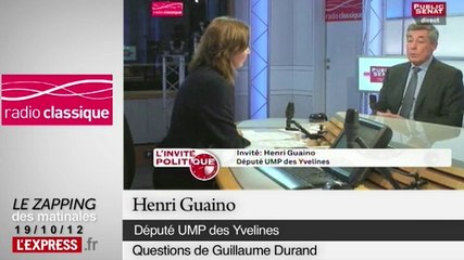 Présidence de l'UMP: "Ce choix entre vanille et chocolat ne me plaît pas"