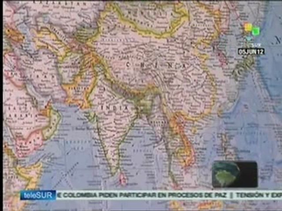 Michel colon  sur Telesur  dossier  24 horas  du 5 juin 2012  P 1