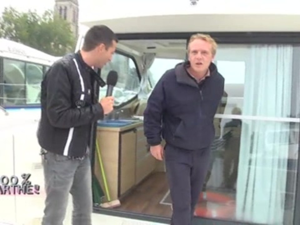 100% Sarthe sur le port de Sablé sur Sarthe