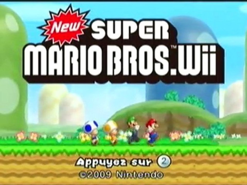 Super Mario Bros Wii 1) Débuts difficiles