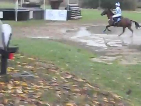 Cross CCE Sandillon, le 07.10.12, Sim & Gwen Poney 1