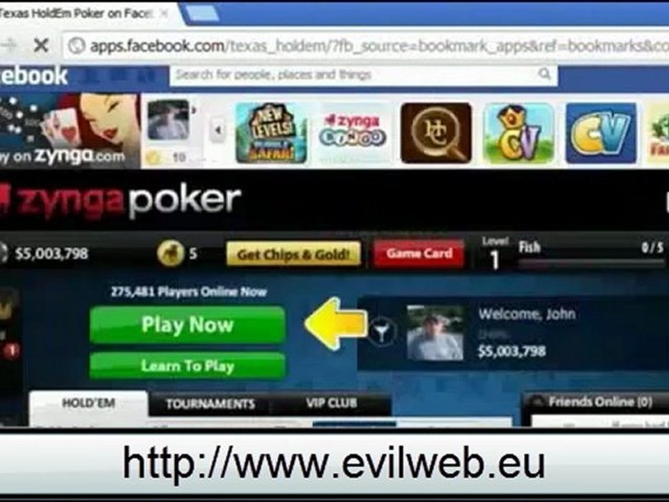 Zynga Poker Hack 2012 Download Free 2012