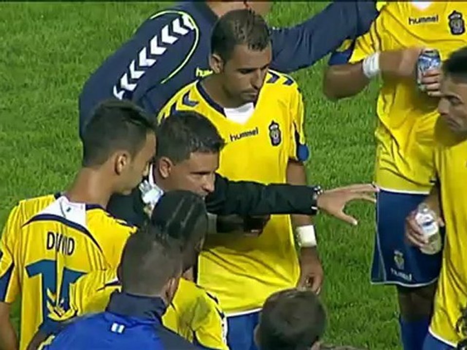 Copa del Rey 2012-2013 - 03ª Ronda - UD Las Palmas vs Racing de Santander (4-2) JAVI GUERRERO, MOMO (P), MURILLO y THIEVY