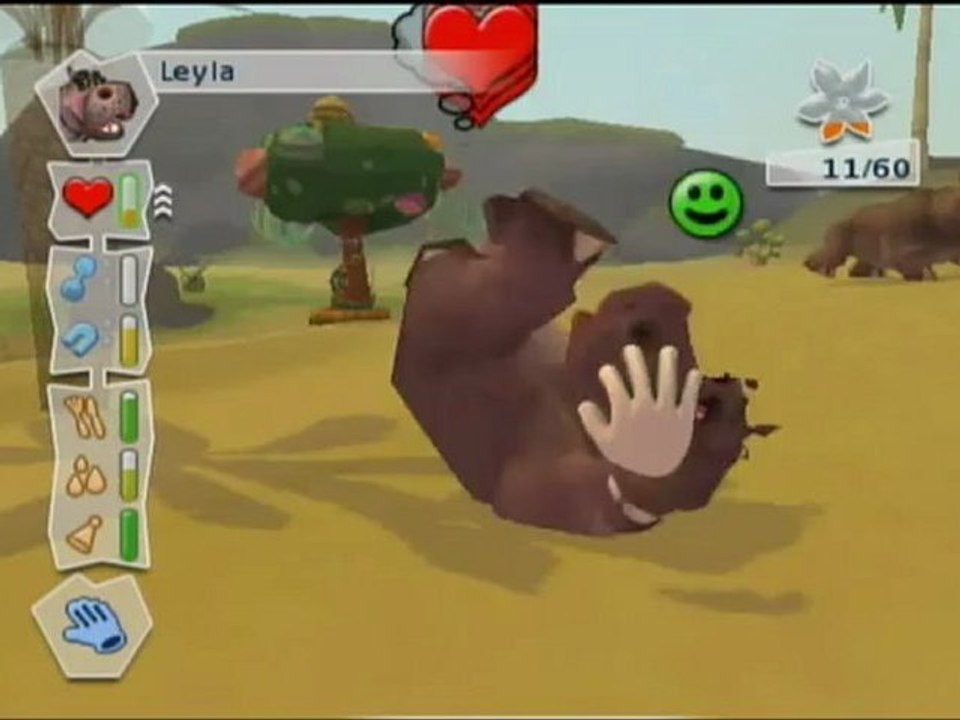 Sim Animals Africa (Wii) Gameplay [ 3 ]
