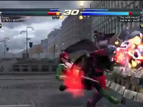 Tekken Tag 2 Anna/Bryan vs Kazuya/Lars