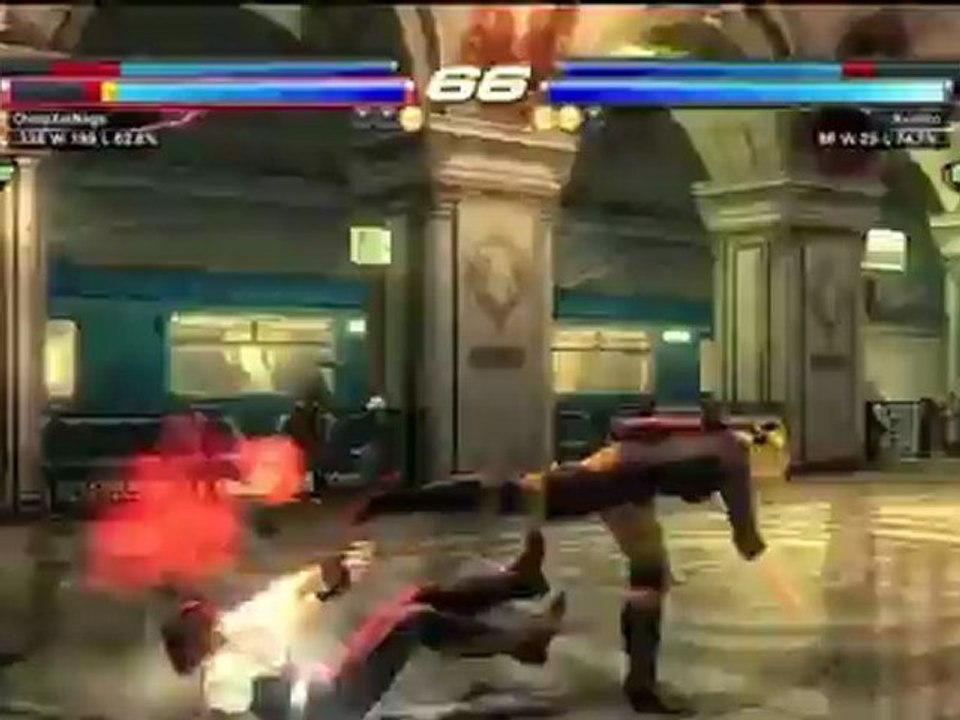 Tekken Tag 2 Dragunov/Nina vs Asuka/Jun