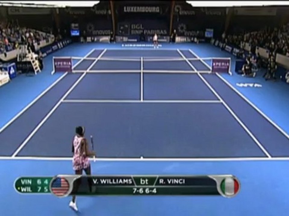 Luxemburg: Venus Williams nun gegen Petkovic