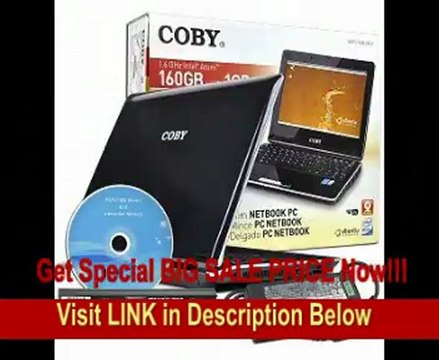 BEST PRICE Coby NBPC1028 Atom N270 1.66GHz 1GB 160GB 10 Netbook Ubuntu 9.10 w/Webcam (Black)