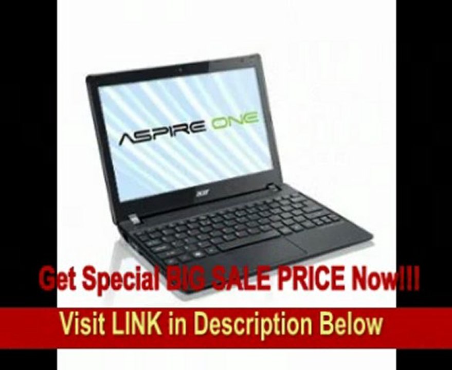 SPECIAL DISCOUNT Acer - Aspire One 11.6" Netbook - 2GB Memory - 320GB Hard Drive - Ash Black