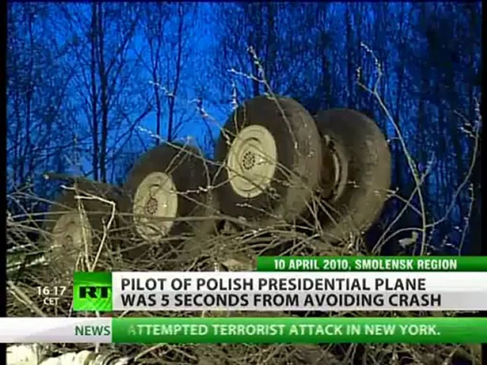 'Black Box' data: Polish plane was 5 seconds away from crash which killed Kaczynski