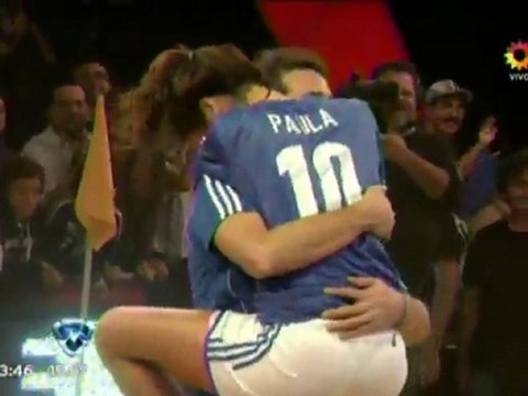 Pedro y Paula en SM 1 (1er. partido contra Iudica-Zamolo) - 19 de Octubre