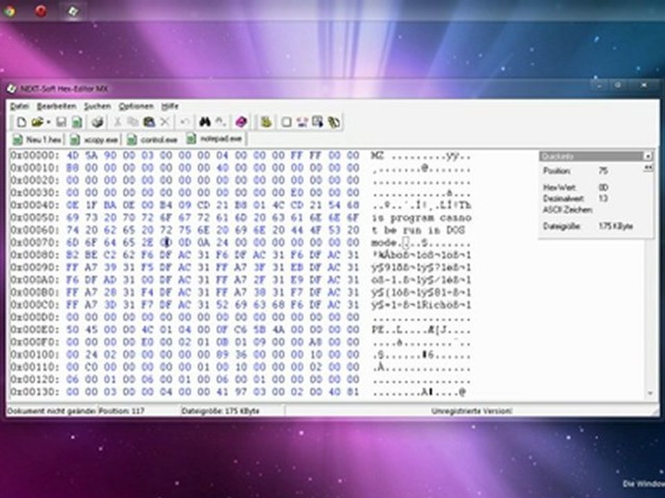Windows: Magic Number