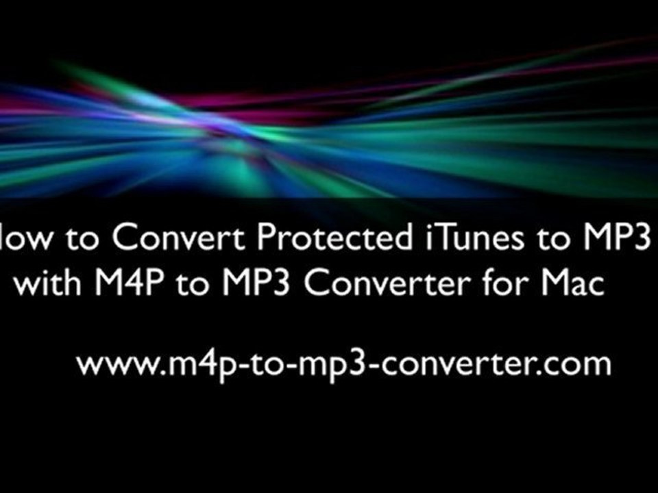 How to Convert iTunes Protected Music to MP3 on Mac OS X