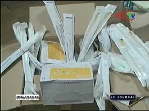 L’association des femmes congolaises du secteur informel fait un don de médicaments au CHU