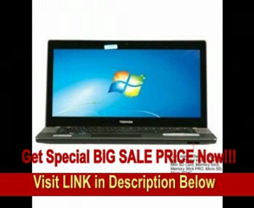 BEST PRICE Toshiba Satellite U845W-S410 14.4 LED Ultrabook Intel Core i5-3317U 1.70 GHz 6GB DDR3 500GB 32GB SSD Intel HD Graphics 400...