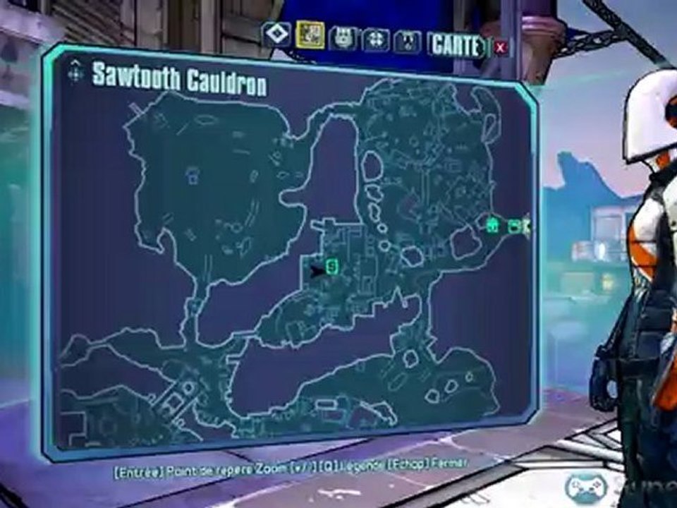 Borderlands 2 - Défis de Sawtooth Cauldron
