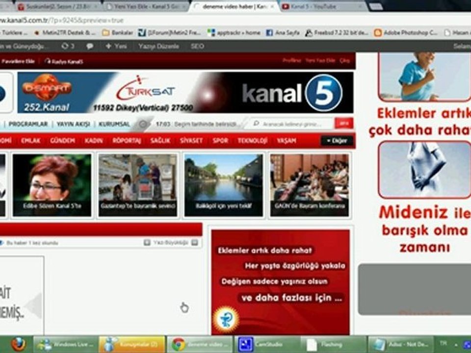 kanal5 link ekleme